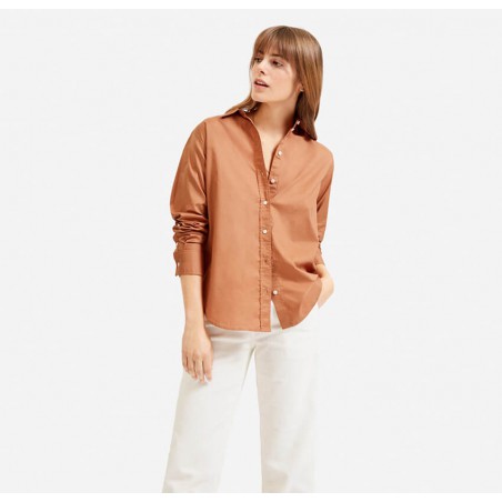The Silky Cotton Relaxed Shirt